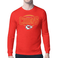 Kansas City Chiefs Starter Team Track Graphic Long Sleeve T-Shirt
