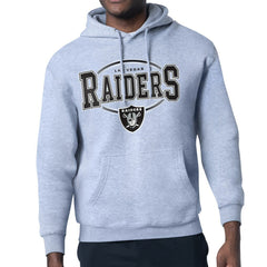 Las Vegas Raiders Starter Team Track Graphic Pullover Hoodie