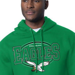 Philadelphia Eagles Starter Team Track Graphic Pullover Hoodie