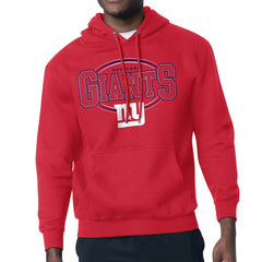 New York Giants Starter Team Track Graphic Pullover Hoodie