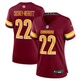 Washington Commanders Nike Jacory Croskey-Merritt Women's Team Game Jersey