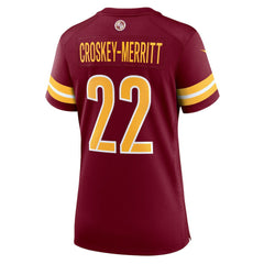 Washington Commanders Nike Jacory Croskey-Merritt Women's Team Game Jersey