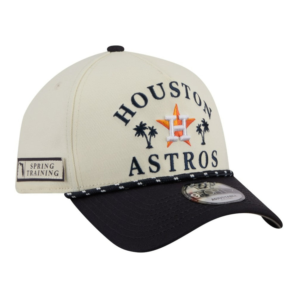 Houston Astros New Era 2026 Spring Training Fan Pack Rope A-Frame 9FORTY Adjustable Hat | MLB For sale