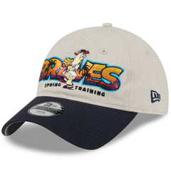 Atlanta Braves New Era Youth 2026 Spring Training Fan Pack Batter 9TWENTY Adjustable Hat | MLB Sale