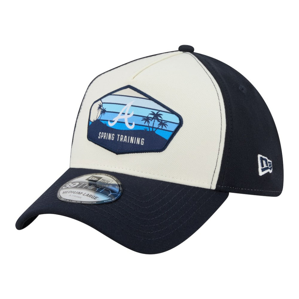 Atlanta Braves New Era 2026 Spring Training Fan Pack Gradient 39THIRTY Flex Hat | MLB Near me