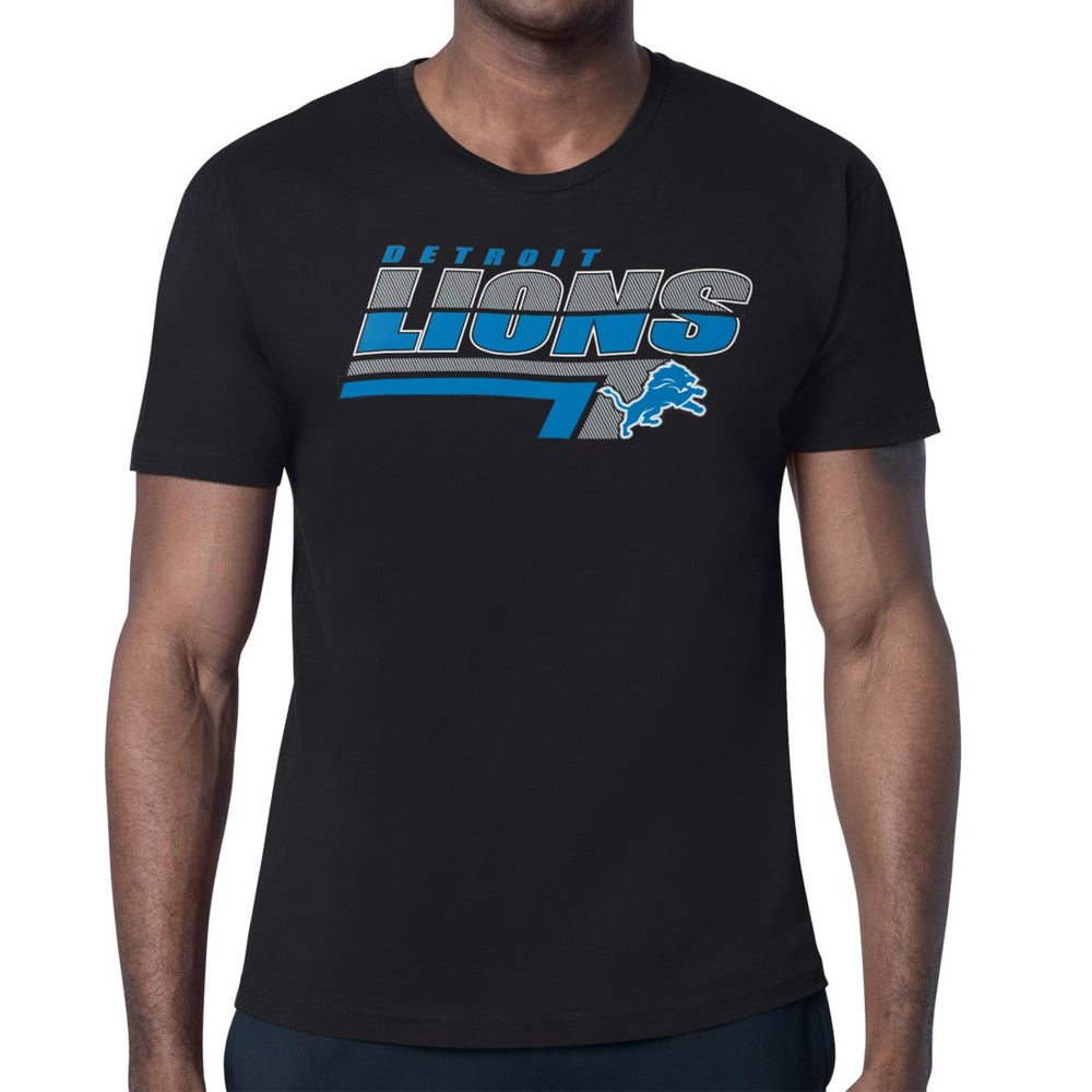 Detroit Lions Starter Logo Push Graphic T-Shirt