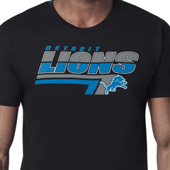 Detroit Lions Starter Logo Push Graphic T-Shirt