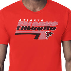 Atlanta Falcons Starter Logo Push Graphic T-Shirt