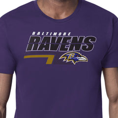 Baltimore Ravens Starter Logo Push Graphic T-Shirt