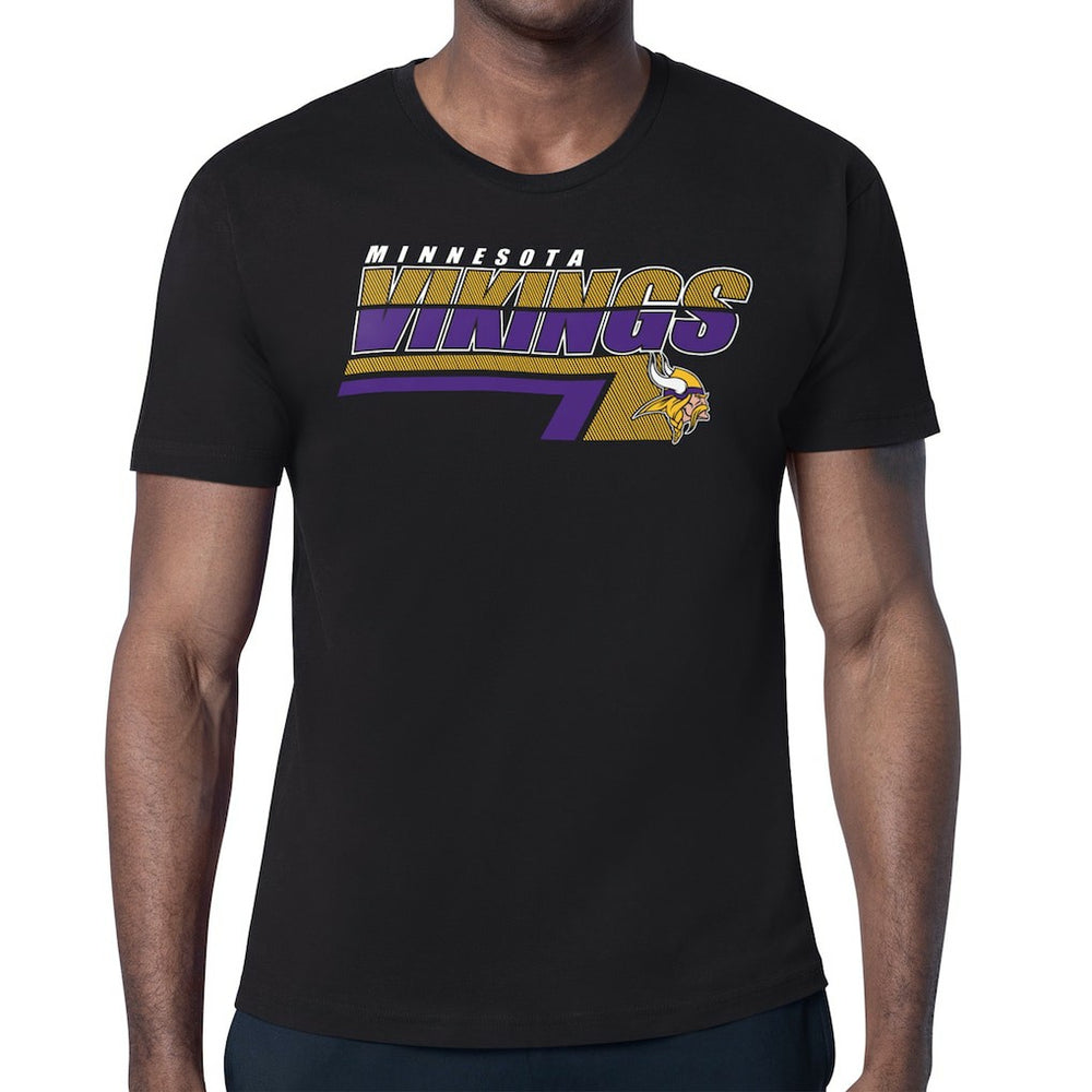Minnesota Vikings Starter Logo Push Graphic T-Shirt