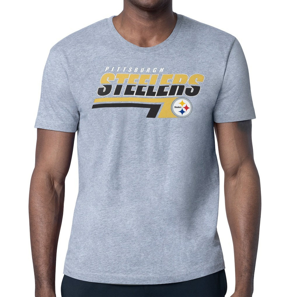Pittsburgh Steelers Starter Logo Push Graphic T-Shirt