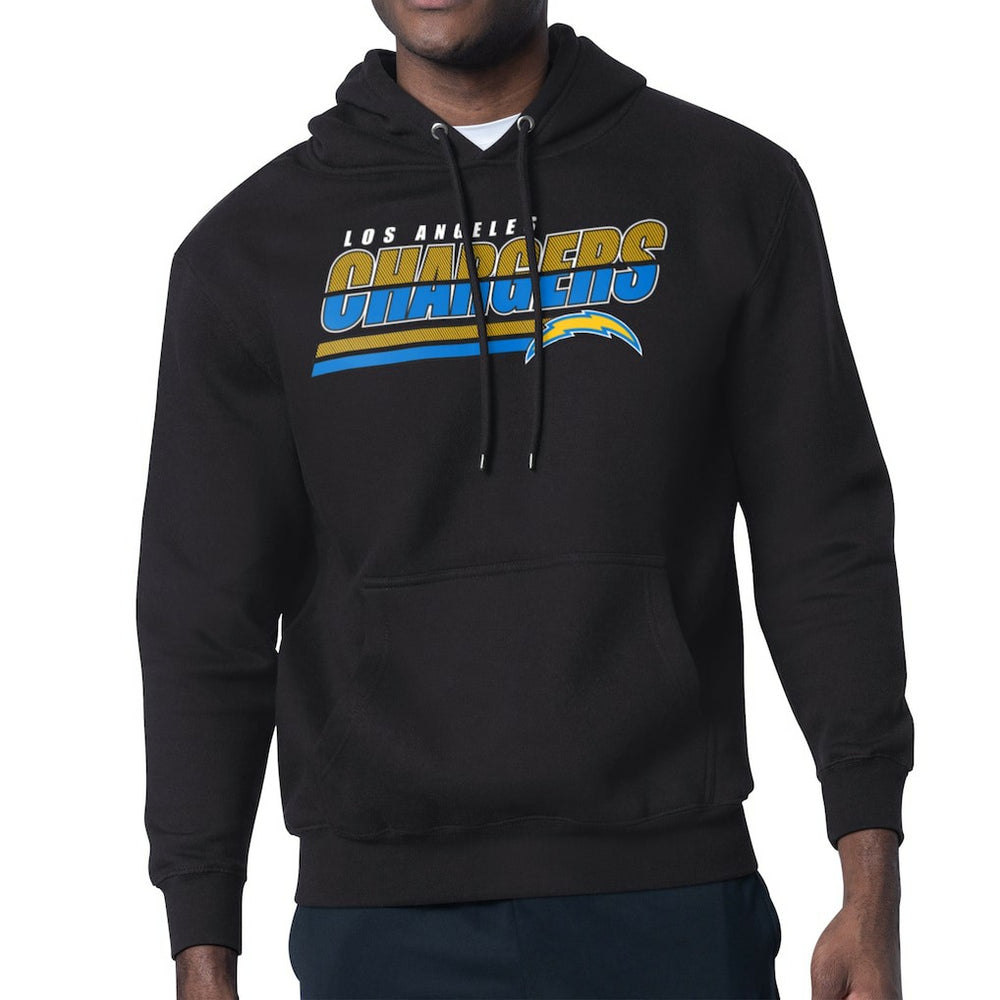 Los Angeles Chargers Starter Logo Push Graphic Hoodie
