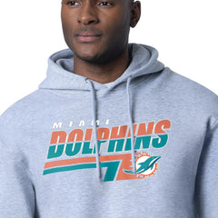 Miami Dolphins Starter Logo Push Graphic Hoodie
