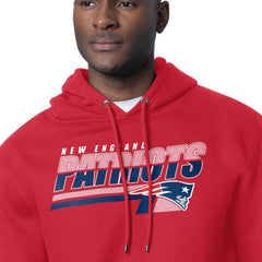 New England Patriots Starter Logo Push Graphic Hoodie