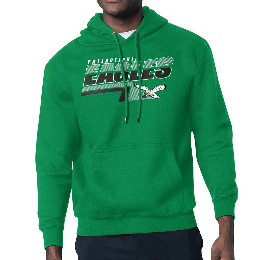 Philadelphia Eagles Starter Logo Push Graphic Hoodie