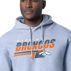 Denver Broncos Starter Logo Push Graphic Hoodie