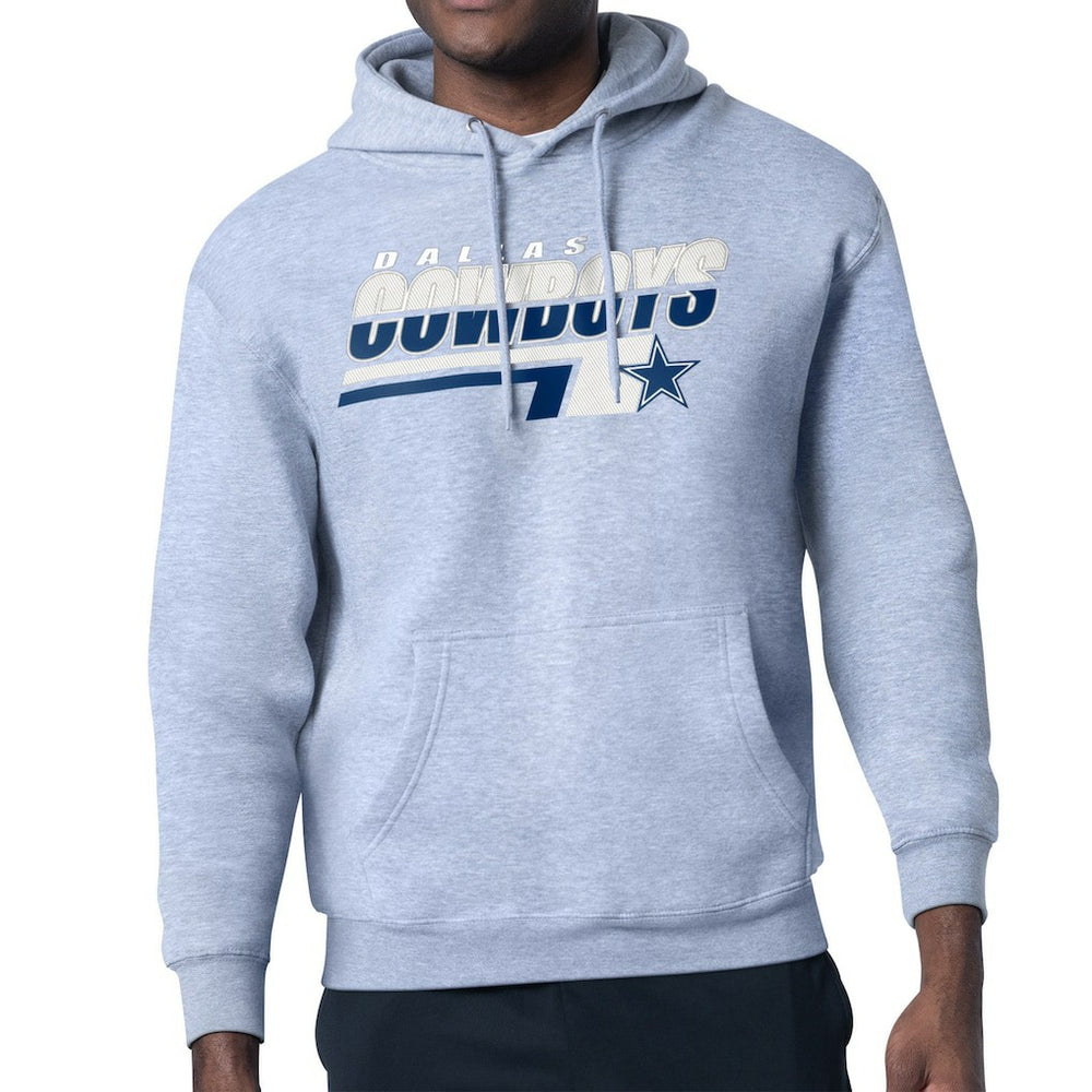 Dallas Cowboys Starter Logo Push Graphic Hoodie