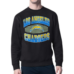 Los Angeles Chargers Starter Team Grit Graphic Fleece Pullover Sweatshirt