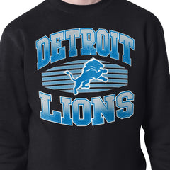 Detroit Lions Starter Team Grit Graphic Fleece Pullover Sweatshirt
