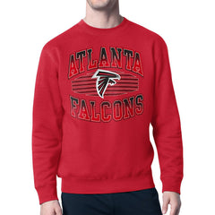 Atlanta Falcons Starter Team Grit Graphic Fleece Pullover Sweatshirt