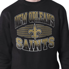 New Orleans Saints Starter Team Grit Graphic Fleece Pullover Sweatshirt