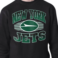 New York Jets Starter Team Grit Graphic Fleece Pullover Sweatshirt