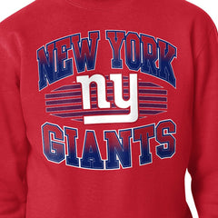 New York Giants Starter Team Grit Graphic Fleece Pullover Sweatshirt