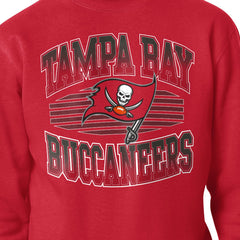 Tampa Bay Buccaneers Starter Team Grit Graphic Fleece Pullover Sweatshirt