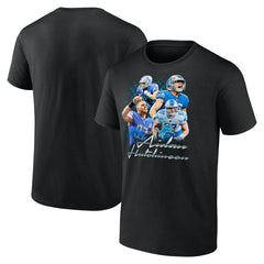 Detroit Lions Aidan Hutchinson Notorious Graphic T-Shirt