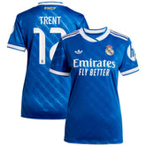 Trent Alexander-Arnold Real Madrid Women's 2025/26 Third Replica Player Jersey Blue - Adidas