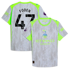 Manchester City 2025/26 Third Jersey Green/Neon Green - Puma