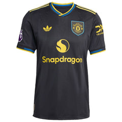 Kobbie Mainoo Manchester United 2025/26 Third Player Jersey Black - Adidas