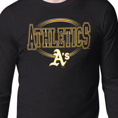 Athletics Starter Team Track Graphic Long Sleeve T-Shirt | MLB On Sale