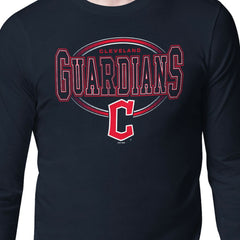 Cleveland Guardians Starter Team Track Graphic Long Sleeve T-Shirt | MLB Sale