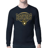 Milwaukee Brewers Starter Team Track Graphic Long Sleeve T-Shirt | MLB Near me