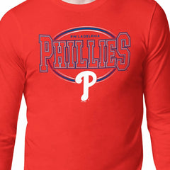 Philadelphia Phillies Starter Team Track Graphic Long Sleeve T-Shirt | MLB Discount