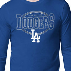 Los Angeles Dodgers Starter Team Track Graphic Long Sleeve T-Shirt | MLB Online
