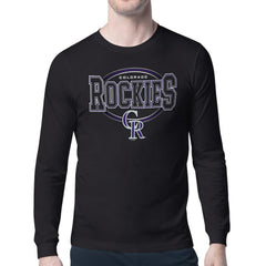 Colorado Rockies Starter Team Track Graphic Long Sleeve T-Shirt | MLB US