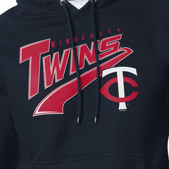 Minnesota Twins Starter Modern Tailsweep Fleece Tri-Blend Pullover Hoodie | MLB New
