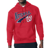 Washington Nationals Starter Modern Tailsweep Fleece Tri-Blend Pullover Hoodie | MLB New