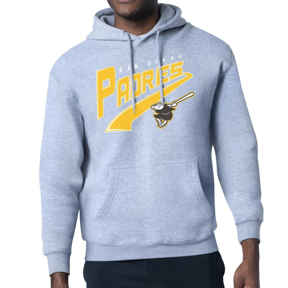San Diego Padres Starter Modern Tailsweep Fleece Tri-Blend Pullover Hoodie | MLB On Sale