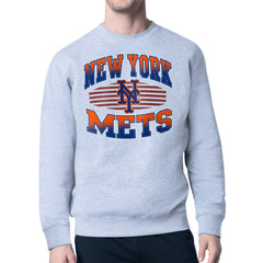 New York Mets Starter Team Grit Graphic Fleece Pullover Sweatshirt | MLB New
