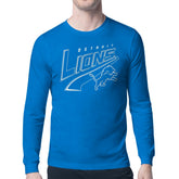 Detroit Lions Starter Modern Tailsweep Graphic Long Sleeve T-Shirt
