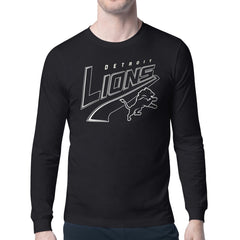Detroit Lions Starter Modern Tailsweep Graphic Long Sleeve T-Shirt