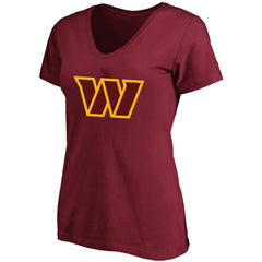 Washington Commanders Fanatics Jayden Daniels Women's Plus Size Name & Number T-Shirt