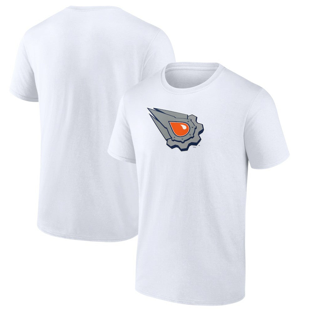Edmonton Oilers Primary Logo T-Shirt Outlet
