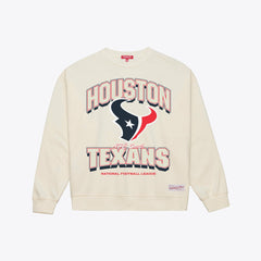 Houston Texans Mitchell & Ness Women's Tonal Arch Sweatshirt