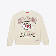Kansas City Chiefs Mitchell & Ness Women's Tonal Arch Sweatshirt