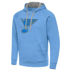 St. Louis Blues Antigua Victory Pullover Hoodie On Sale