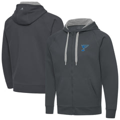 St. Louis Blues Antigua Victory Full-Zip Hoodie For Sale